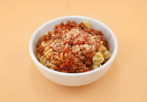 Beefy Tomato Pasta
