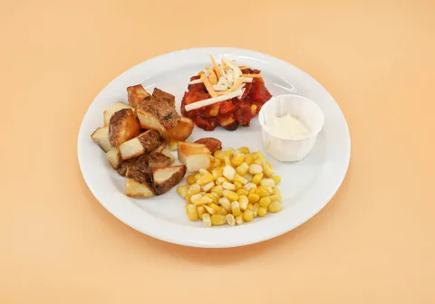 Chili with Potatoes & Corn